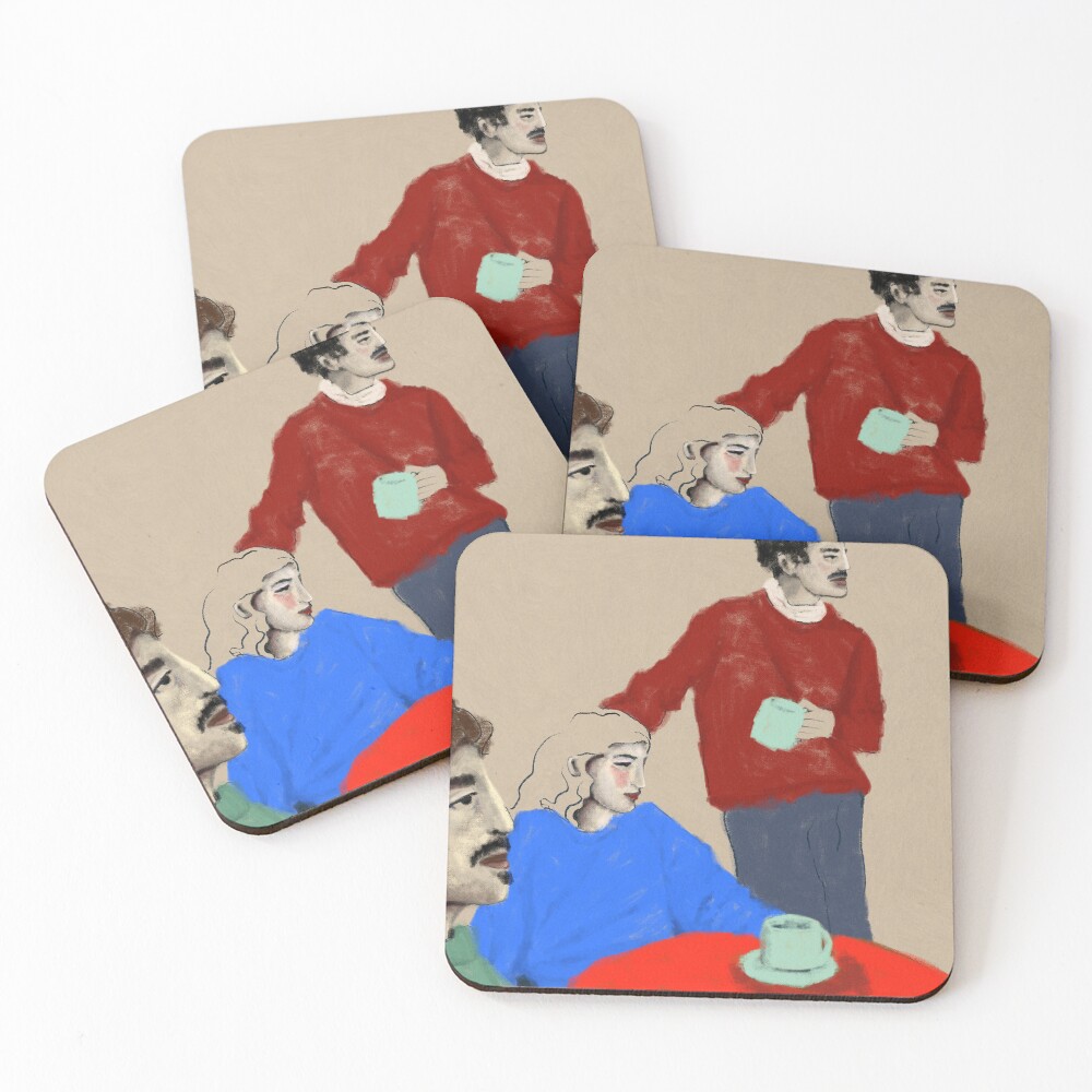 Item preview, Coasters (Set of 4) designed and sold by annamoreno.