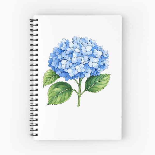Item preview, Blue Hydrangea Watercolor Floral Botanical Garden Bloom designed and sold by Moizento.