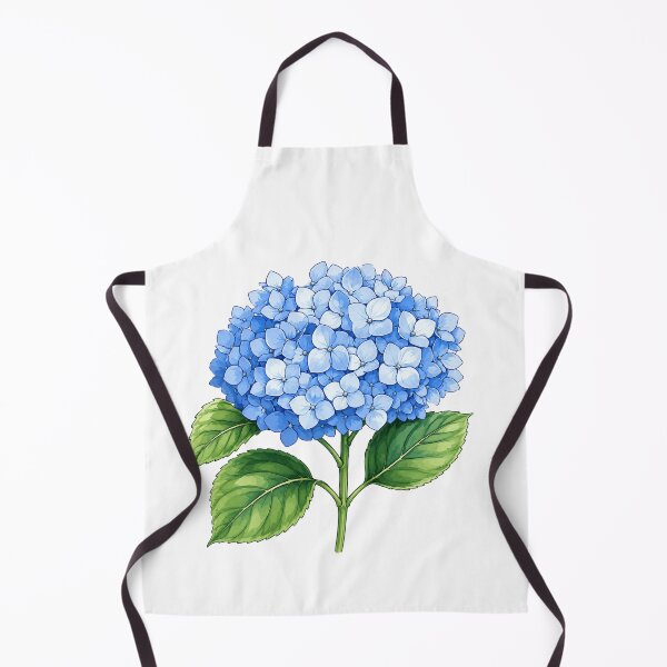 Item preview, Blue Hydrangea Watercolor Floral Botanical Garden Bloom designed and sold by Moizento.