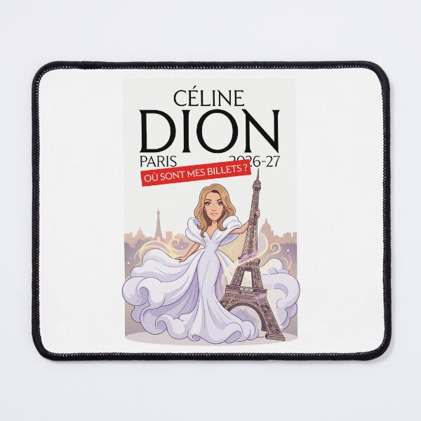 Item preview, Celine Dion Paris 2026 2027 Where are my tickets? designed and sold by tigrootiger.