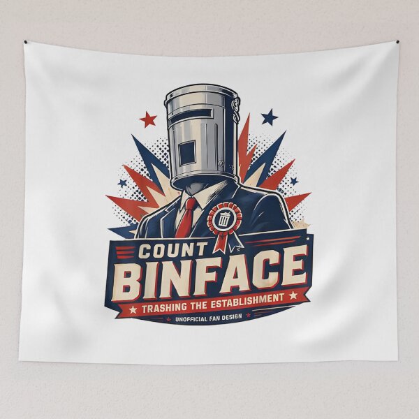 Item preview, Count Binface designed and sold by bmfkfk.