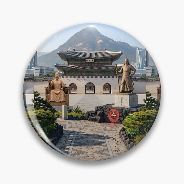 Artikelvorschau, Die Seele von Seoul: Gwanghwamun-Platz und königliche Wahrzeichen entworfen und verkauft von SOOstudio73.