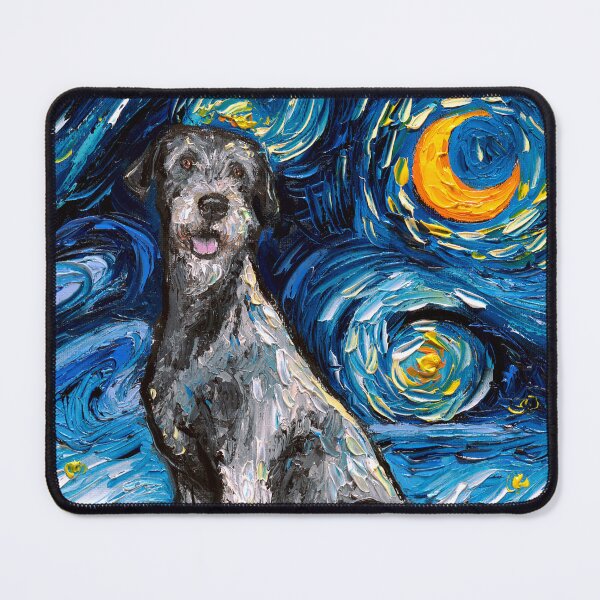 Item preview, Irish Wolfhound Night designed and sold by AjaTrier.