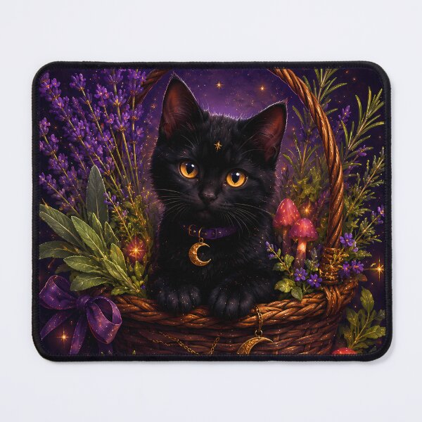 Item preview, Herb Basket Kitten designed and sold by StarwovenFamily.