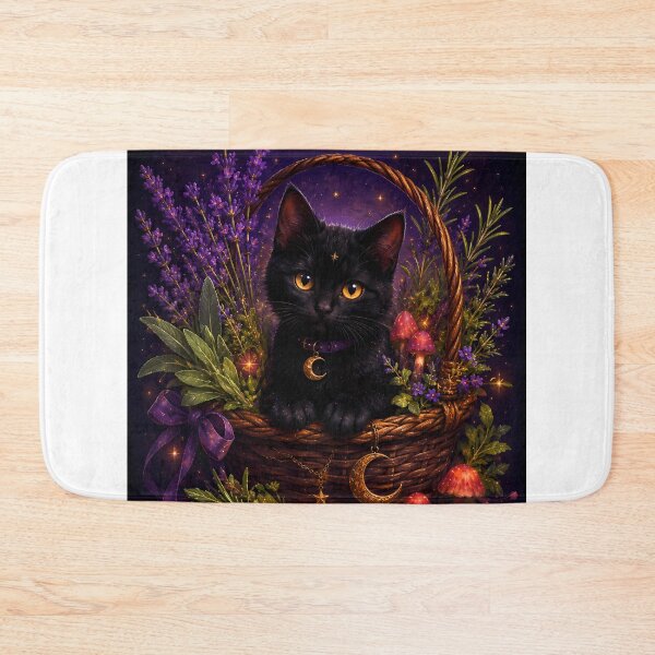 Item preview, Herb Basket Kitten designed and sold by StarwovenFamily.