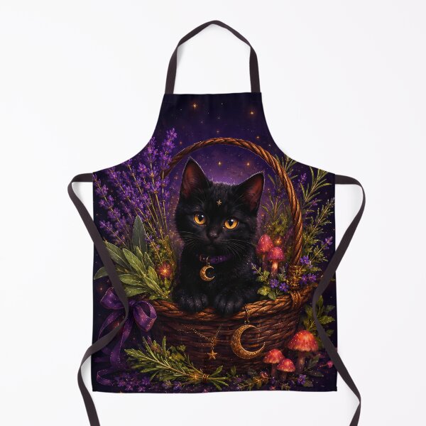 Item preview, Herb Basket Kitten designed and sold by StarwovenFamily.