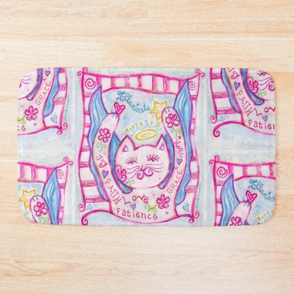 Item preview, Cat Angel Illuminatig Love designed and sold by Deana-McGarr.