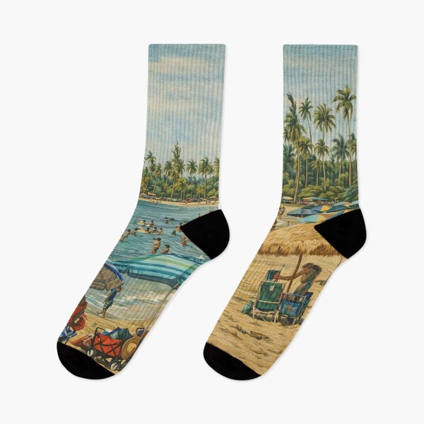 Item preview, The best beach of Puerto Rico - The Luquillo Beach - and close to the rainforest! designed and sold by www.elyunqueprints.store.