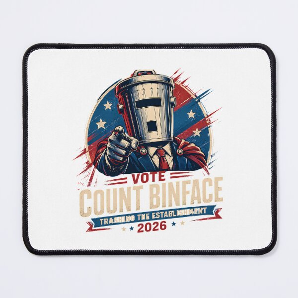 Item preview, Count Binface designed and sold by bmfkfk.