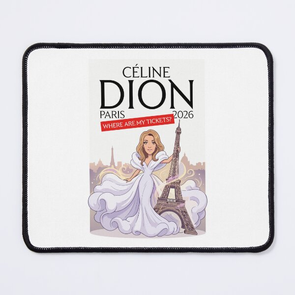 Item preview, Celine Dion Paris 2026 Where are my tickets? designed and sold by tigrootiger.