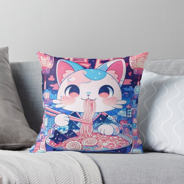 Item preview, Ramen Cyber Cat designed and sold by SkippyDesign.