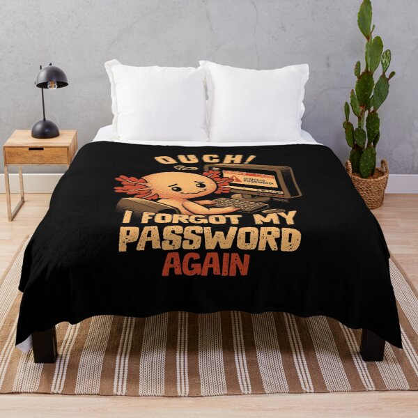 Item preview, Ouch I Forgot My Password Again designed and sold by World Domination For Cats ®.