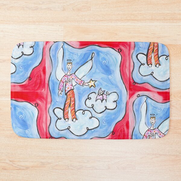 Item preview,  Angel Boy Skating In Heaven designed and sold by Deana-McGarr.