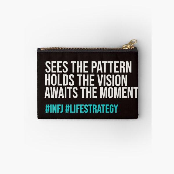 Item preview, INFJ | SEES THE PATTERN HOLDS THE VISION AWAITS THE MOMENT | MBTI LIFE STRATEGY SERIES — INFJ PERSONALITY EDITION designed and sold by WitLounge.