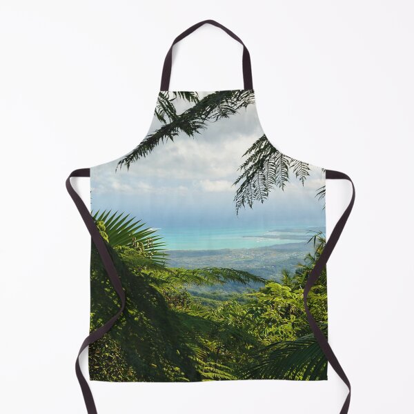 Item preview, View from El Yunque Rainforest over 2,000 feet of the ocean designed and sold by www.elyunqueprints.store.