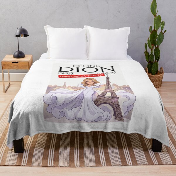 Item preview, Celine Dion Paris 2026 2027 Where are my tickets? designed and sold by tigrootiger.