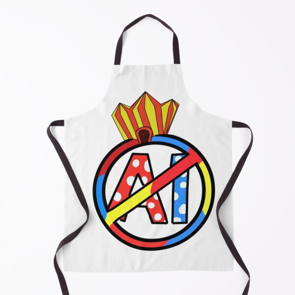 Item preview, No AI Art Sign | Digital Circus designed and sold by Kartepy.
