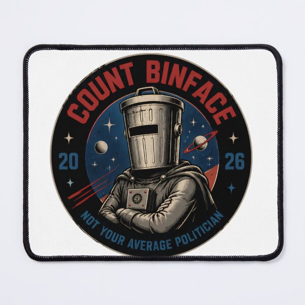 Item preview, Count Binface designed and sold by bmfkfk.