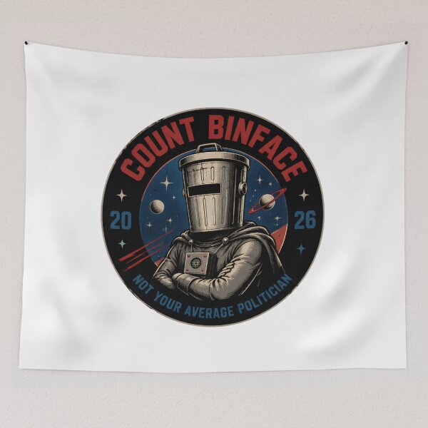 Item preview, Count Binface designed and sold by bmfkfk.