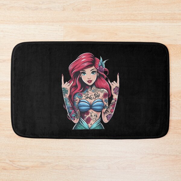 Item preview, Tattooed Ariel designed and sold by TMTD Productions.