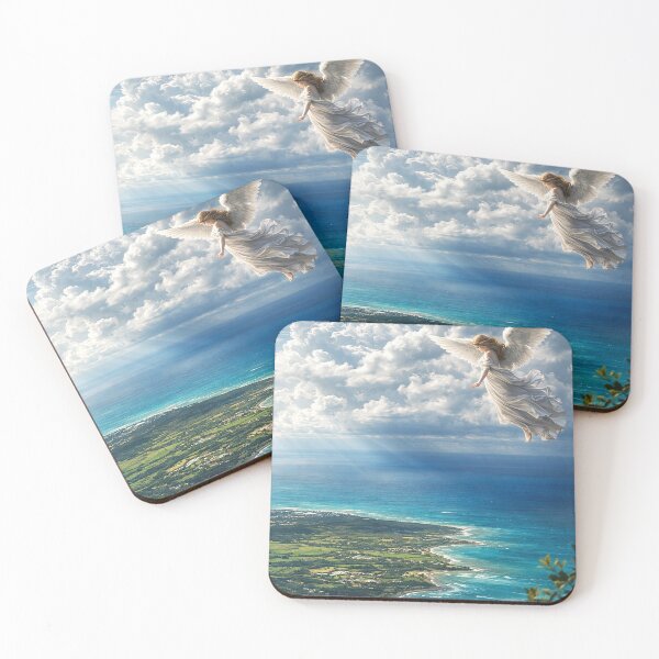 Item preview, View of the Ocean from El Yunque Rainforest - Blessed by Angels - Nikon Image designed and sold by www.elyunqueprints.store.