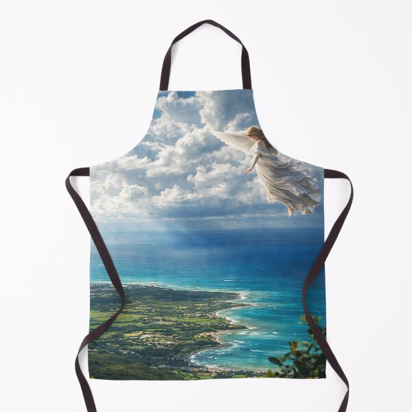 Item preview, View of the Ocean from El Yunque Rainforest - Blessed by Angels - Nikon Image designed and sold by www.elyunqueprints.store.
