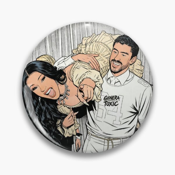 Item preview, Bad Bunny & Cardi B designed and sold by Amen For Anthony.