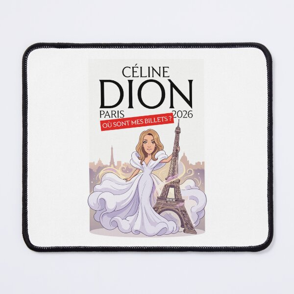 Item preview, Celine Dion Paris 2026 Where are my tickets? designed and sold by tigrootiger.