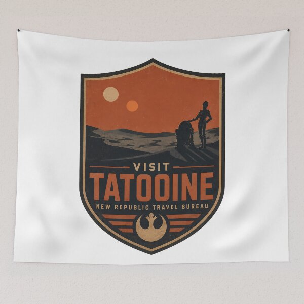 Item preview, Visit Tatooine designed and sold by FrontierCosmic.