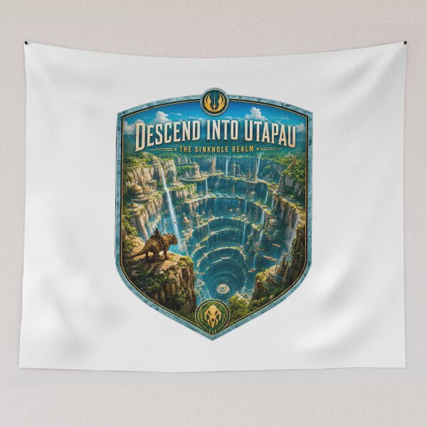 Item preview, Utapau Descend into  - The Sinkhole Realm designed and sold by FrontierCosmic.