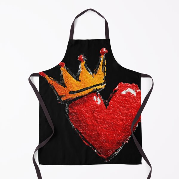 Item preview, Impasto Red Heart with Golden Crown designed and sold by colorful-white.