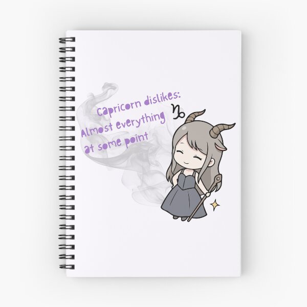 Item preview, "Capricorn dislikes:  Almost everything  at some point" Zodiac Design designed and sold by JaymeOctober.