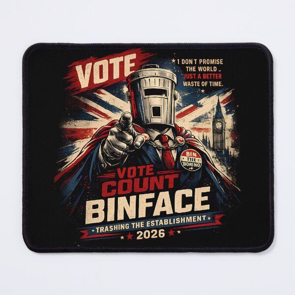 Item preview, Count Binface designed and sold by bmfkfk.