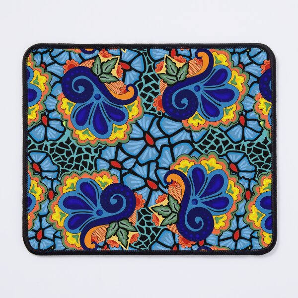 Item preview, Neon Talavera: Modern Folk Bloom designed and sold by ladyMorris.