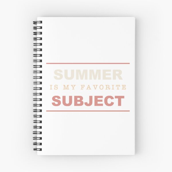 Item preview, Summer Is My Favorite Subject - Funny Teacher designed and sold by Spraxl.