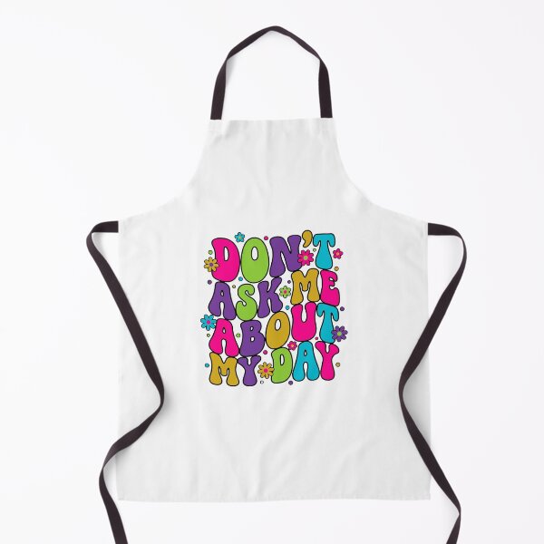 Item preview, Retro Groovy Don't Ask About My Day designed and sold by Soren Graft.