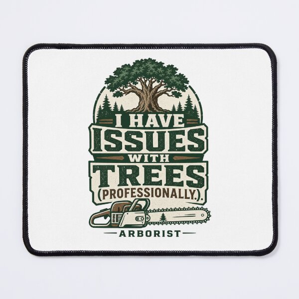 Item preview, Funny Arborist Vintage Tree Surgeon Chainsaw Tree Care Gift for Tree Climbers designed and sold by The Junto Shop.