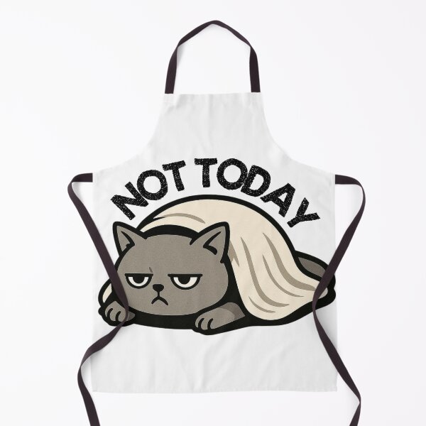 Item preview, Not Today – Grumpy Cat Under a Blanket Funny Cozy Introvert Aesthetic designed and sold by CosmicCutouts.