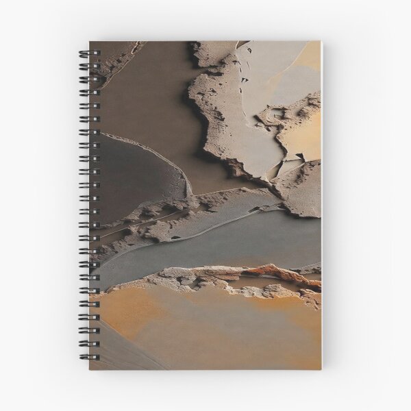 Item preview, Textured Earth Tone Abstract Landscape designed and sold by MHprinting.