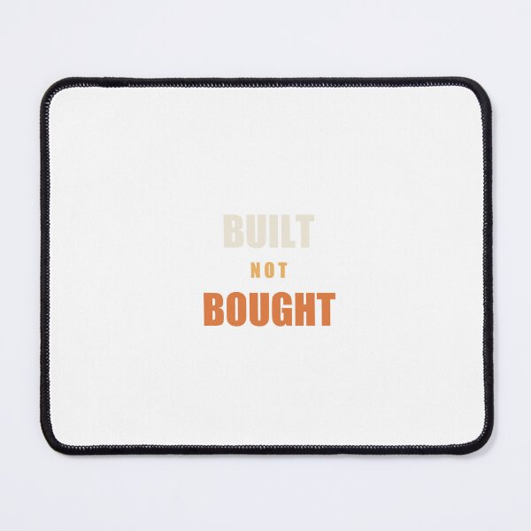 Item preview, Built Not Bought - Funny Mechanic Car Guy Gift designed and sold by Spraxl.