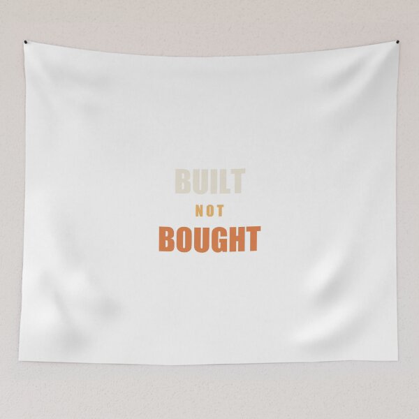 Item preview, Built Not Bought - Funny Mechanic Car Guy Gift designed and sold by Spraxl.