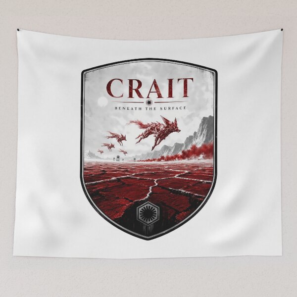 Item preview, Crait - Beneath the Surface designed and sold by FrontierCosmic.