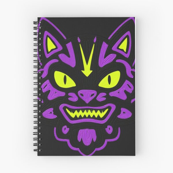 Item preview, Copy of Cyberpunk Cat Logo Neon Purple and Green Gaming Mascot designed and sold by The Emoji Vibe.