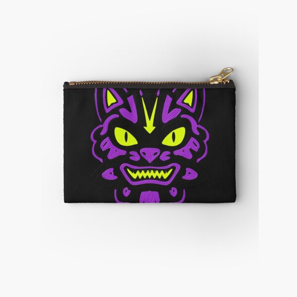 Item preview, Copy of Cyberpunk Cat Logo Neon Purple and Green Gaming Mascot designed and sold by The Emoji Vibe.