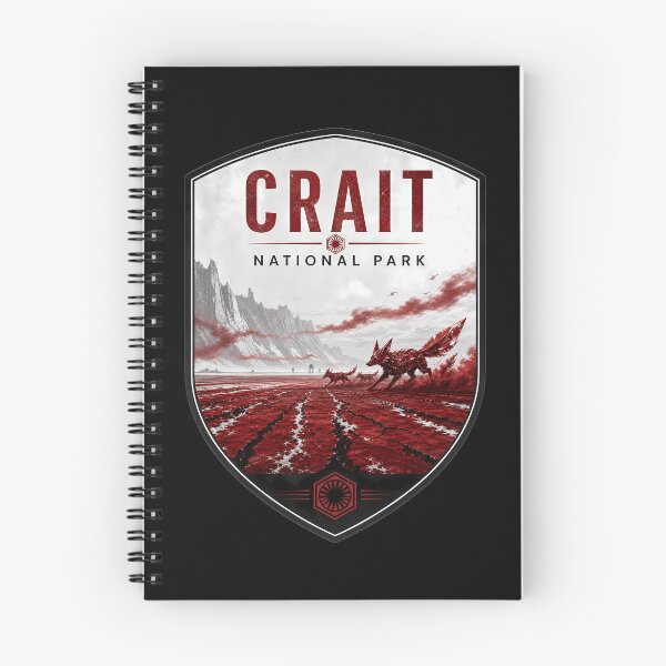 Item preview, Crait National Park designed and sold by FrontierCosmic.
