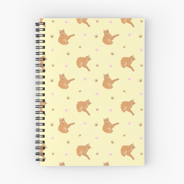 Item preview, Orange Cat Illustrated Design with Pink and Brown Toe Beans  designed and sold by yashiki.