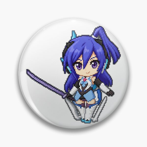 Item preview, Tsubasa Kazanari Chibi Senki Zesshou Symphogear pixel art designed and sold by sabartgunpla.