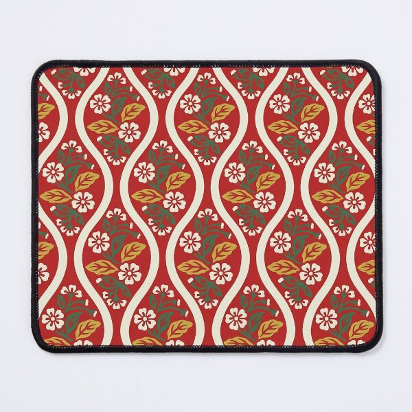 Item preview, Red Floral Pattern designed and sold by The Ravens Ballad.