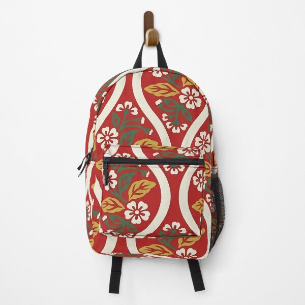 Item preview, Red Floral Pattern designed and sold by The Ravens Ballad.