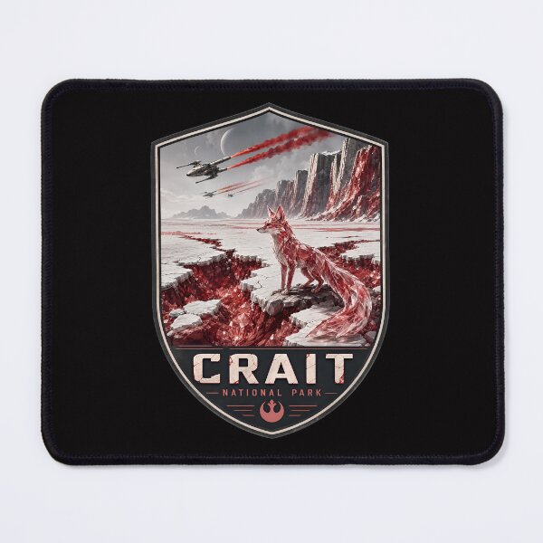 Item preview, Crait National Park designed and sold by FrontierCosmic.